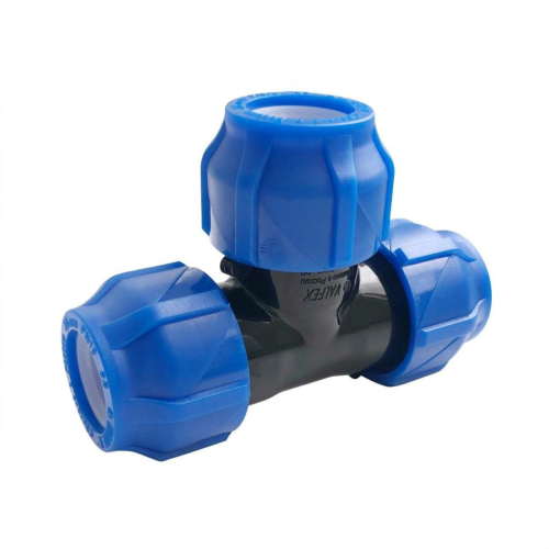 Тройник ПЭ компрессионный Дн 40-32 Ру-16 переходной VALFEX в Иркутске