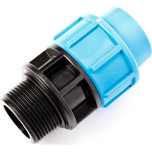 Муфта ПЭ компрессионная Дн 40-1 1/4" Ру-12,5 НР (НАР) Джилекс в Иркутске