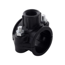 Седелка ПЭ ВР Дн 50-1" Ру-16 с резьбовым выходом RTP (РосТурПласт)