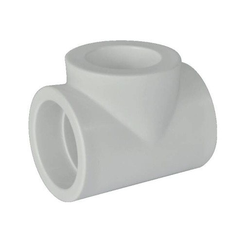 Тройник PP-R редукционный Дн 63-32-63 белый Pro Aqua в Иркутске