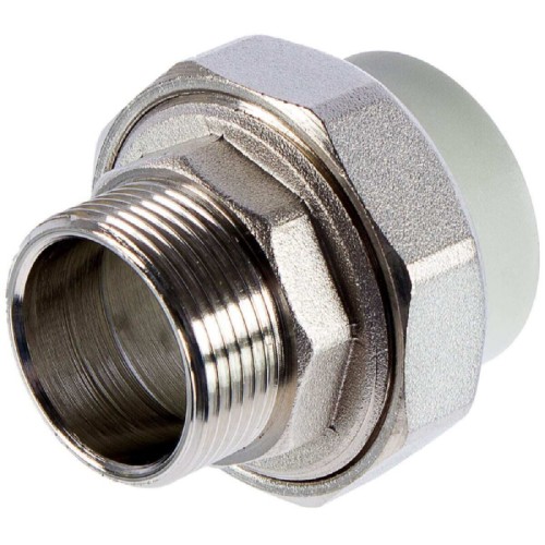 Переход PP-R серый НР (НАР) Дн 20-1/2" Wavin Ekoplastik в Иркутске