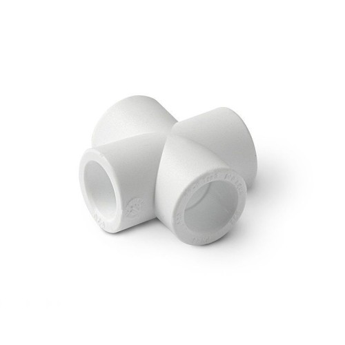 Крестовина PP-R белая Дн 40 Pro Aqua в Иркутске