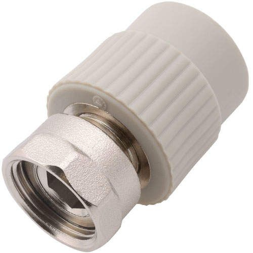 Переход PP-R серый с накидной гайкой Дн 16-1/2" Wavin Ekoplastik в Иркутске