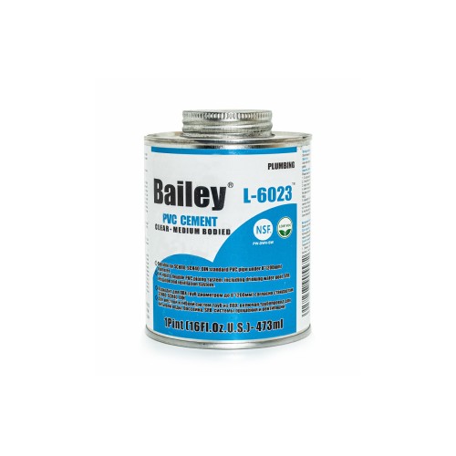 Клей для труб ПВХ 473мл Bailey L-6023 в Иркутске