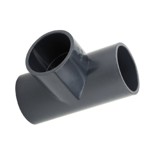 Тройник ПВХ клеевой Дн 160 90гр Ру-16 серый напорный Aquaviva в Иркутске