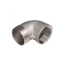 Отвод нержавеющий резьбовой НР-ВР Ру 16 AISI 316 40 мм 1 1/2"