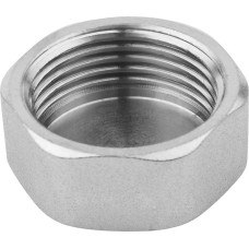 Заглушка нержавеющая шестигранная торцевая ВР (ВН) Ру 16 AISI 304 50 мм 2"