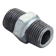 Ниппель чугунный оцинкованный НР Fittex PLUS 20 мм 3/4" ГОСТ 8958-75