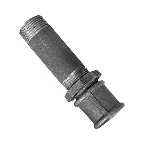 Сгон в сборе с чугунной муфтой и контргайкой Ду 40 (1 1/2") в Иркутске