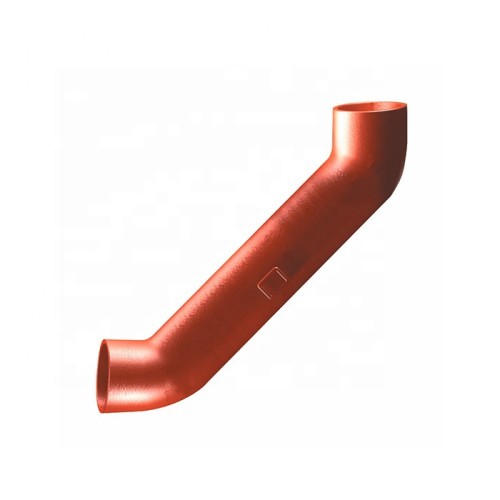 Отвод чугунный SML Ду 100 88гр с успокоительным участком безраструбный Китай в Иркутске