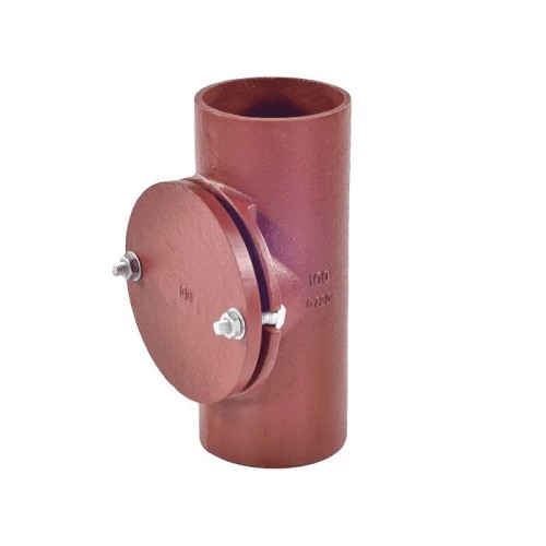 Ревизия чугунная SML Ду-100 с круглой крышкой безраструбная Китай в Иркутске