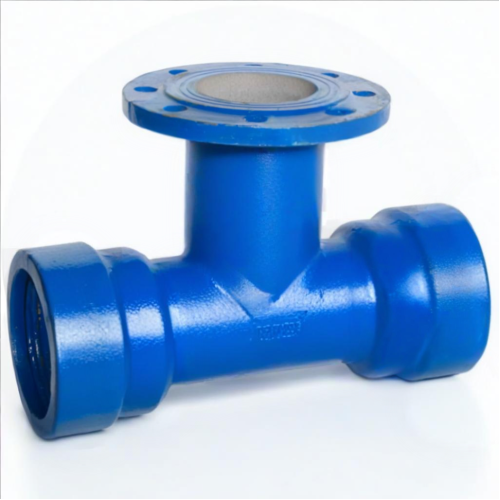 Тройник раструб-фланец ТРФ Ду 100-100 Тайтон ВЧШГ с ЦПП цинк+AL ГОСТ ISO 2531-2012 в Иркутске