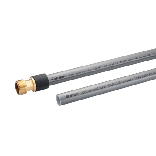 Труба сшитый полиэтилен PE-Xa/AI/PE-RT Дн 25х3,7 Ру-10 (Т<95°С) бухта 50м RAUTITAN PLATINUM stabil Rehau в Иркутске