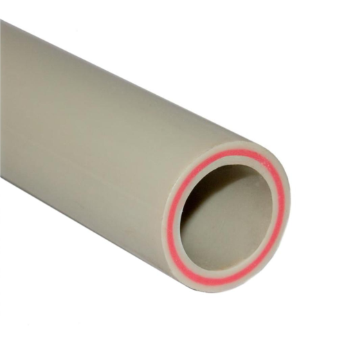 Труба полипропиленовая PP-R напорная серая армированная стекловолокном Ру 20 SDR 7.4 VALFEX 63х8,6 мм в Иркутске