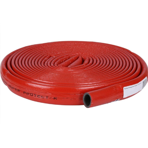 Трубка из вспененного полиэтилена 22/4 L=11м (Т<95°C) в защитной оболочке красный Energoflex SUPER PROTECT в Иркутске