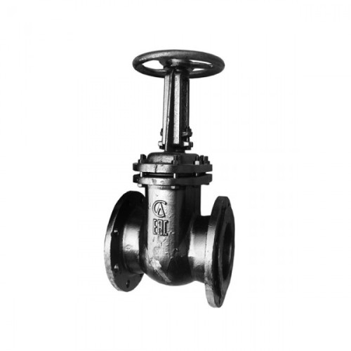 Задвижка клиновая чугунная фланцевая с выдвижныи шпинделем Ру 10 30ч6бр 250 мм