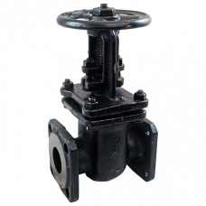 Задвижка клиновая чугунная фланцевая с выдвижныи шпинделем Ру 10 30ч6бр ЛМЗ 200х330 мм