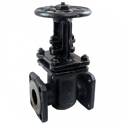 Задвижка клиновая чугунная фланцевая с выдвижныи шпинделем Ру 10 30ч6бр ЛМЗ 200х330 мм