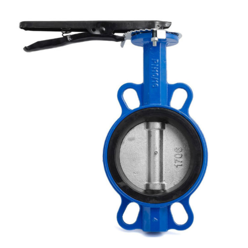 Затвор ручной со стальный диском и рукояткой межфланцевый 1,6 МПа EPDM VP5445S GGG50 Tecofi 50 мм в Иркутске