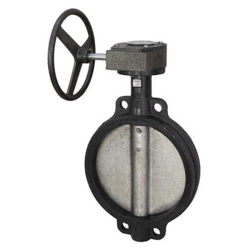 Затвор с чугунным диском и редуктором межфланцевый 1,6 МПа EPDM 200 мм в Иркутске