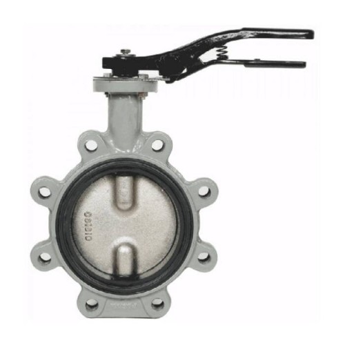 Затвор ручной с чугунным диском и рукояткой межфланцевый 1,6 МПа EPDM R59FL Giacomini 200 мм в Иркутске