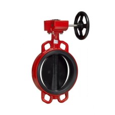 Затвор с чугунным диском и редуктором межфланцевый 1,6 МПа EPDM ЗПВС GG25 АДЛ 350 мм