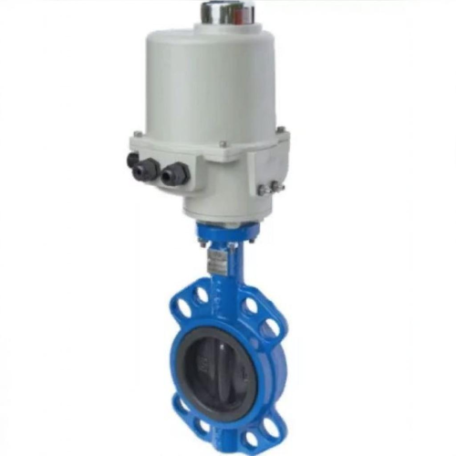 Затвор с чугунным диском и электроприводом межфланцевый 1,6 МПа EPDM ЗПФ GG25 ЛАЗ 32х33 мм в Иркутске