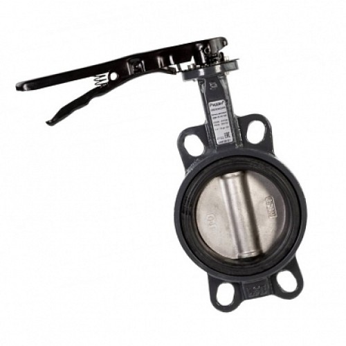 Затвор ручной с нержавеющий диском и рукояткой межфланцевый 1,6 МПа EPDM EURO Benarmo 80 мм в Иркутске
